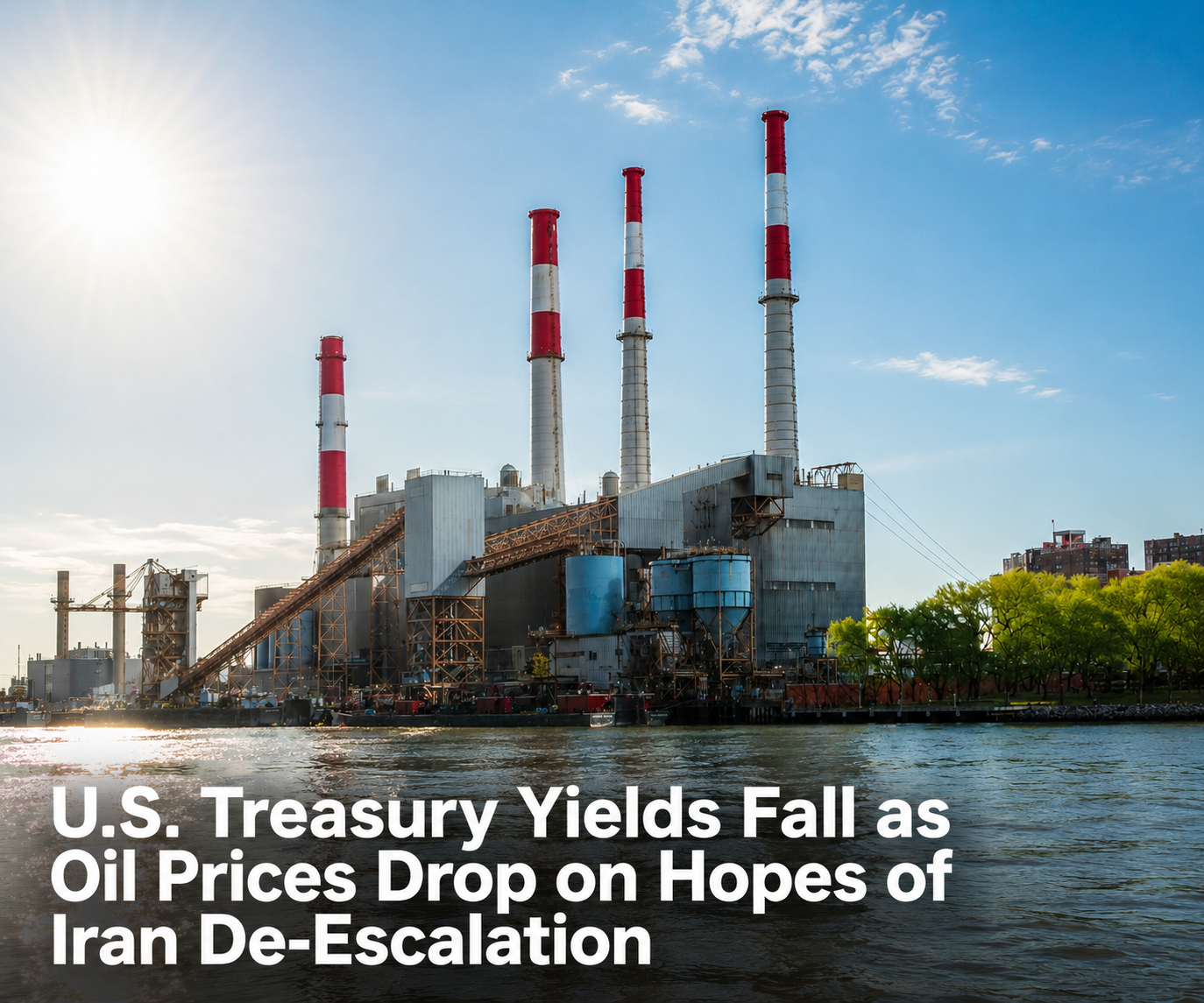 U.S. Treasury Yields Fall as Oil Prices Drop on Hopes of Iran De-Escalation
