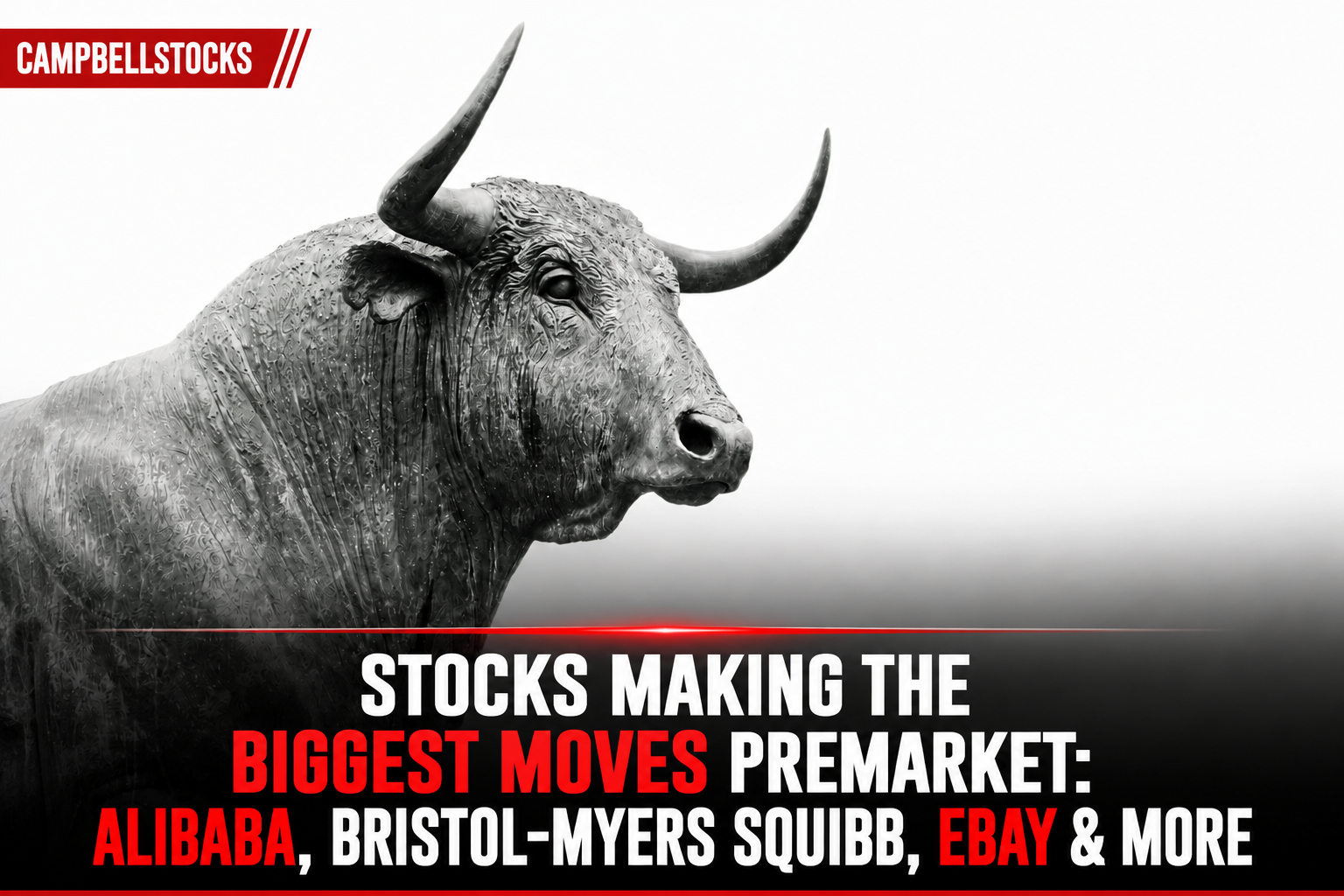 Stocks Making the Biggest Premarket Moves: Alibaba Surges, AstraZeneca Drops on Merger Talks