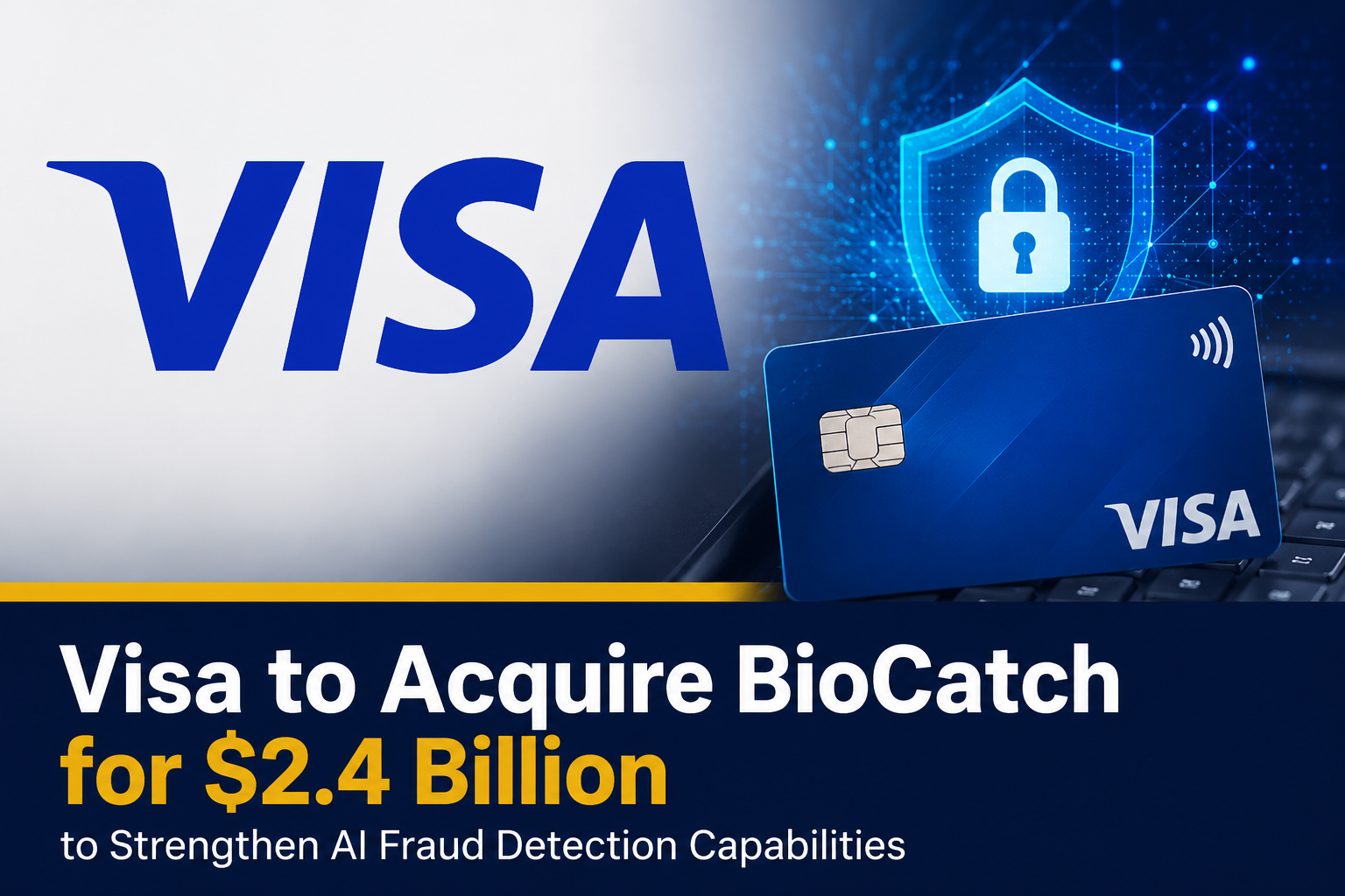 Visa to Acquire BioCatch for $2.4 Billion to Strengthen AI Fraud Detection Capabilities