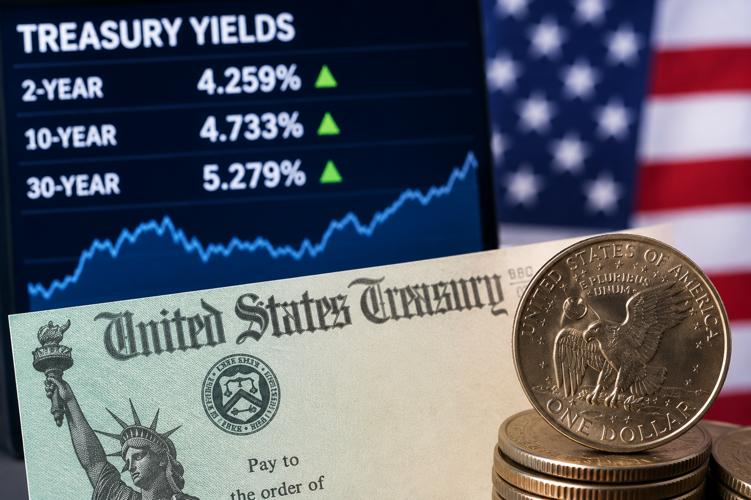 Treasury Yields Rise as Middle East Tensions Lift Oil Prices Ahead of Inflation Data